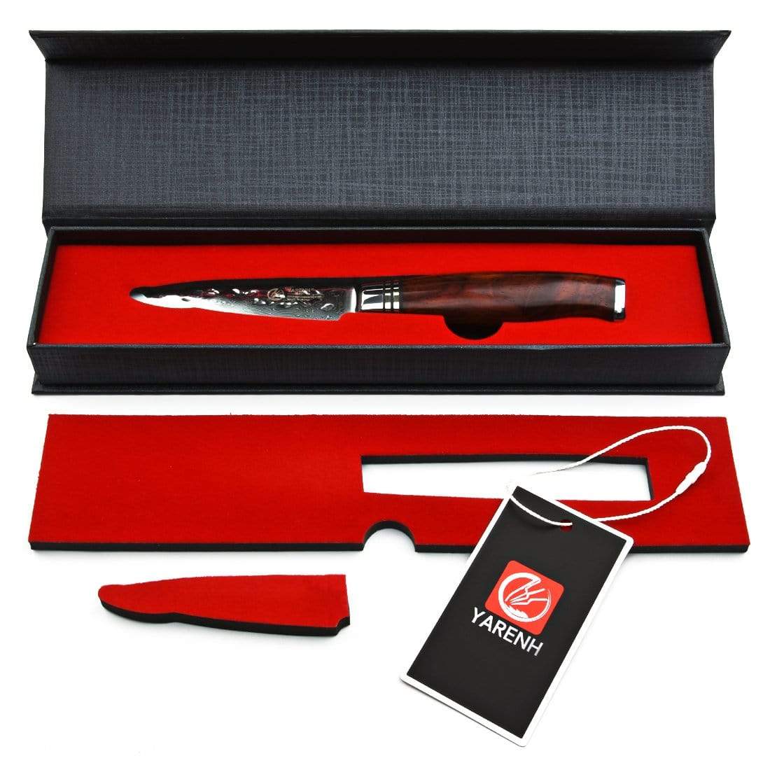 HTT Series - Damascus Paring Knife 3.5 inch yarenh Damascus Steel