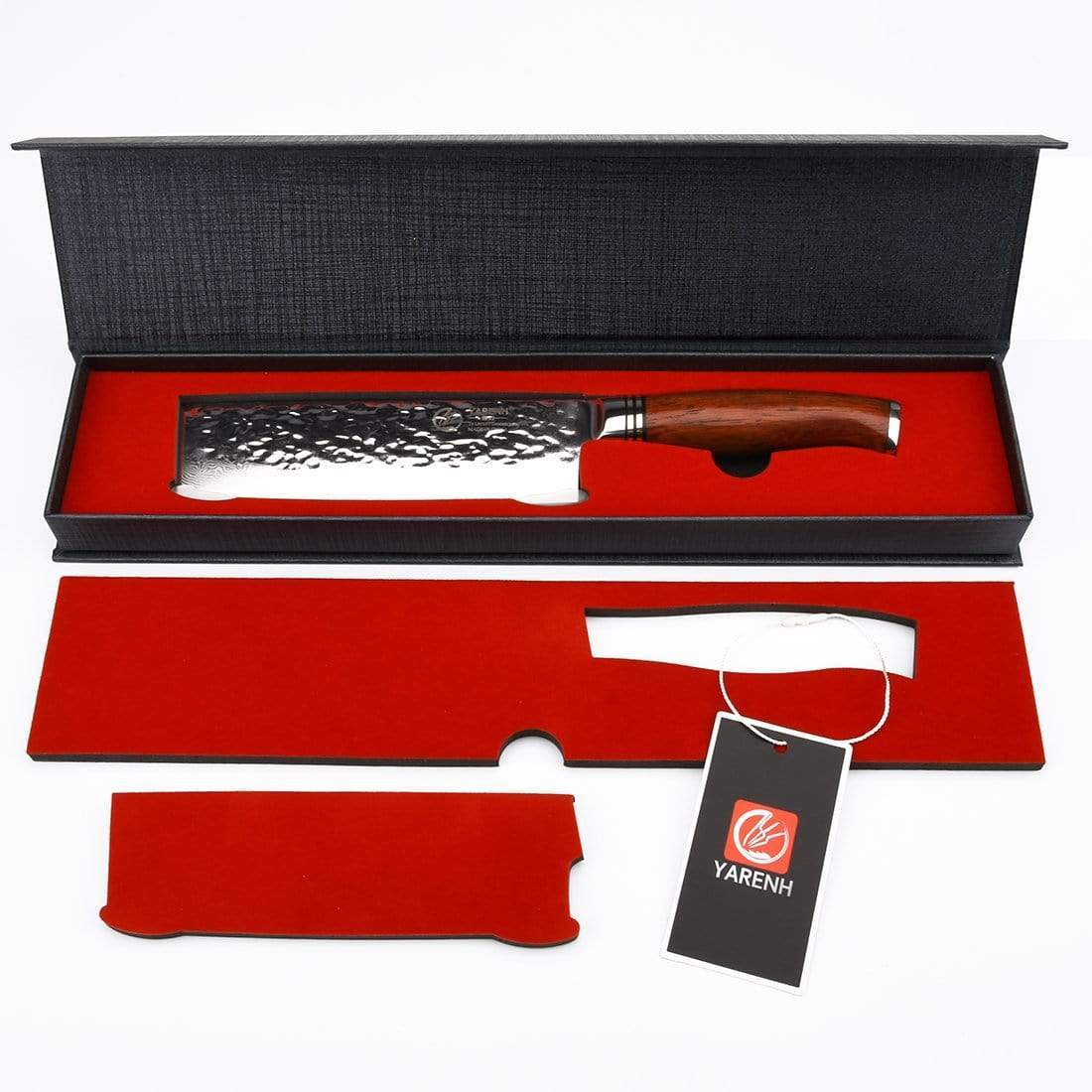 HTT Series - Damascus Vegetable Knife 6.5 inch yarenh Damascus Steel