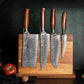 Damascus Kitchen Chef Knife Set 5 Piece - FYW Series yarenh Damascus kitchen knife set