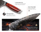 Damascus Steel Chef Knife Set 7 Piece - KTF Series yarenh kitchen knife set