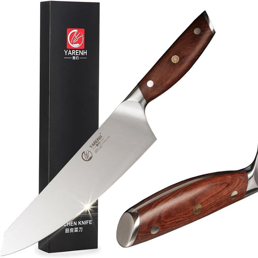 German 1.4116 Steel 8 Inch Chef Knife - YARENH SZD Series yarenh