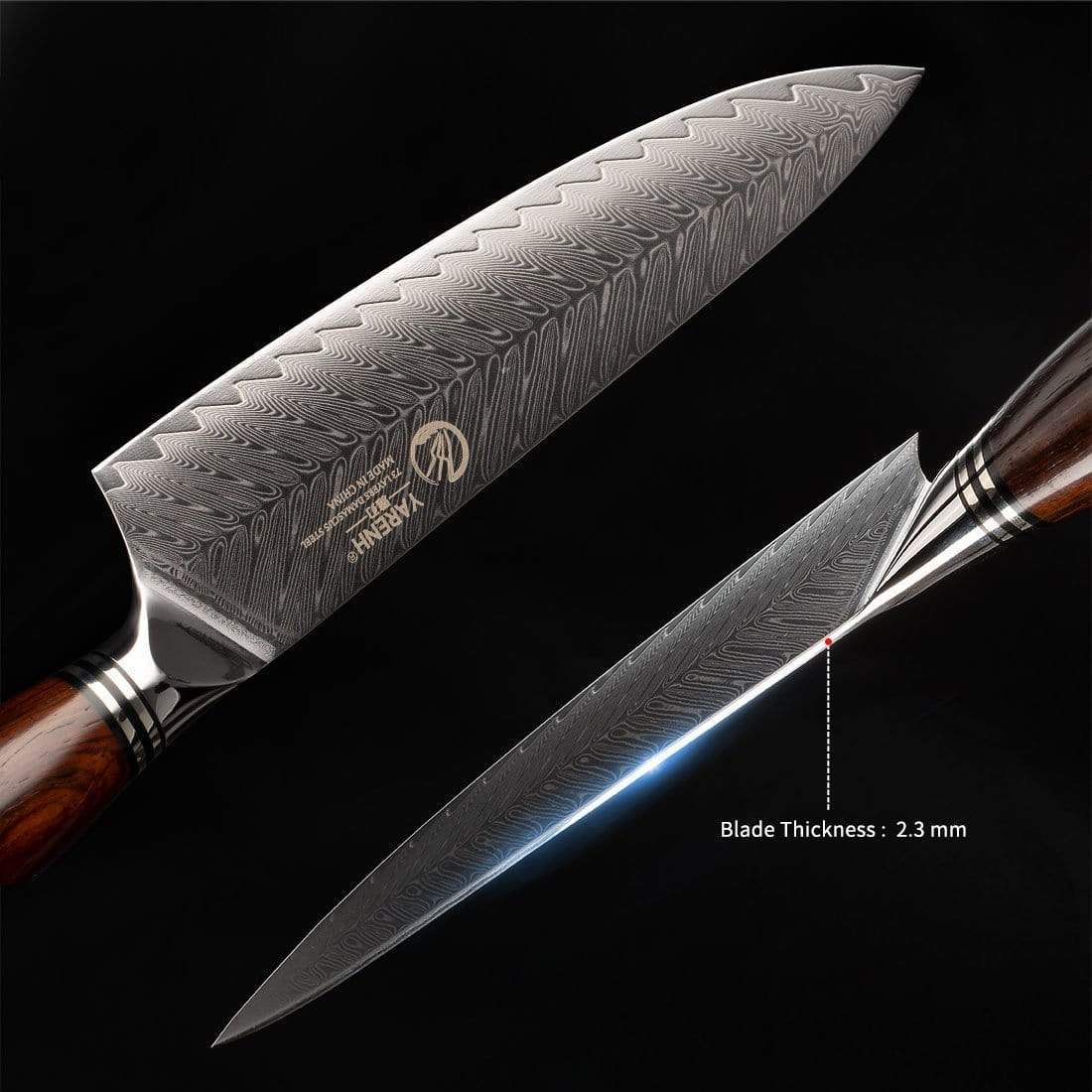 Damascus Chef Knife 8 inch-KTF Series