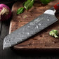 KTF Series - Damascus Santoku Knife 7 inch yarenh Damascus Steel